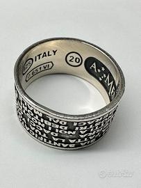 ANELLO AMEN ARGENTO