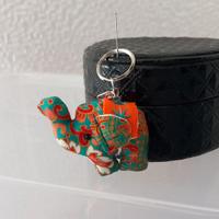 Portachiavi elefante in stoffa