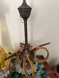 Narghilè lavorato a mano in ottone.