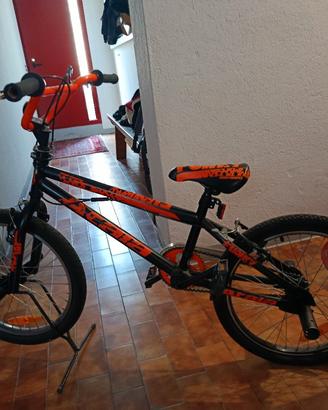 bmx arancio nera originale
