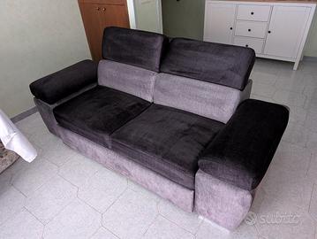 divano in velluto 