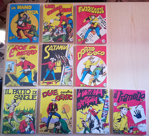 Tex Willer Lire 250 da n. 1 a 10 e centenari