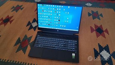 HP notebook Pavilion gaming intel i7
