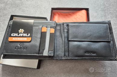 Portafoglio NUOVO vera pelle GURU