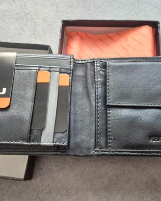 Portafoglio NUOVO vera pelle GURU