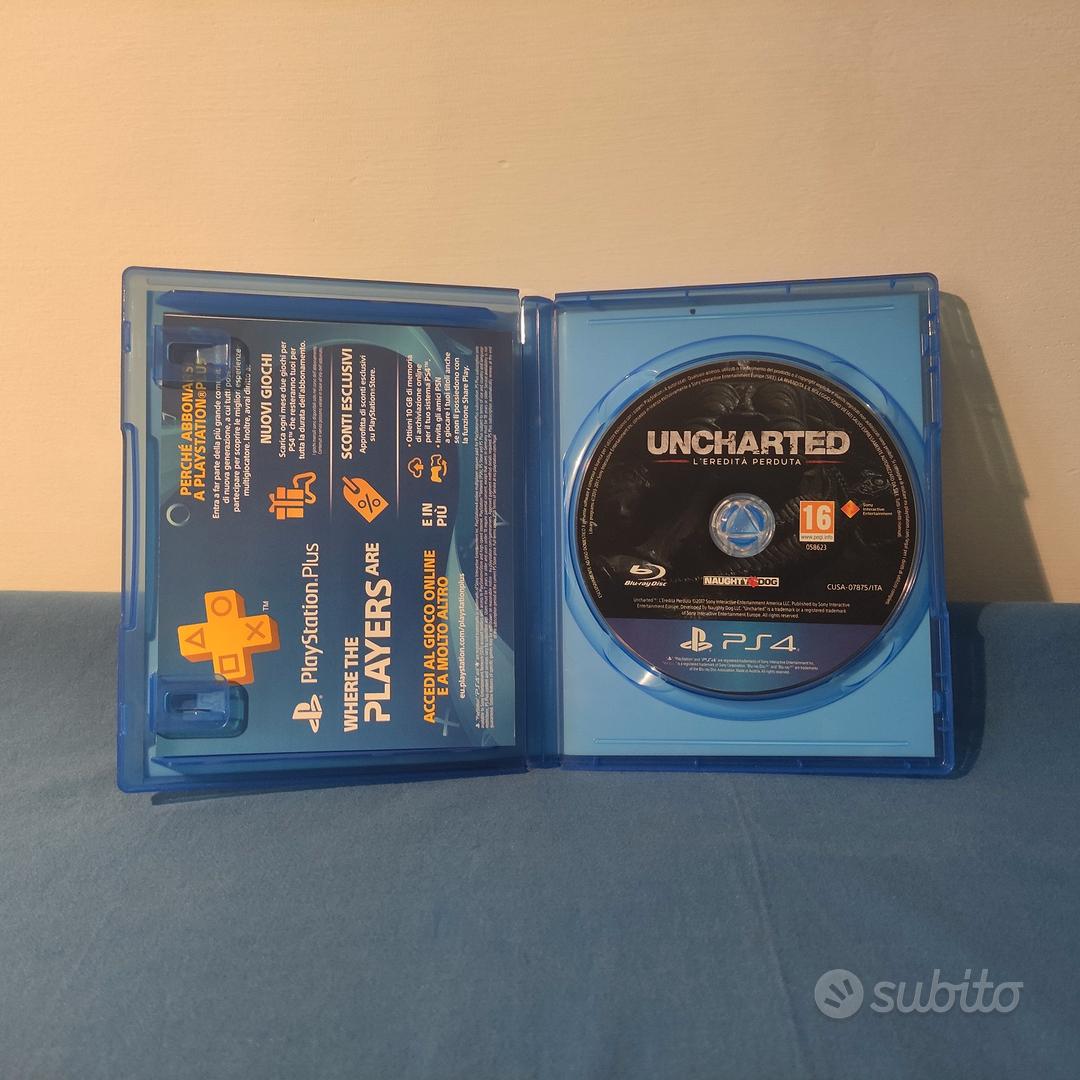 Gioco per PS4 - Uncharted L'eredità perduta usate per 12 EUR su Móstoles su  WALLAPOP