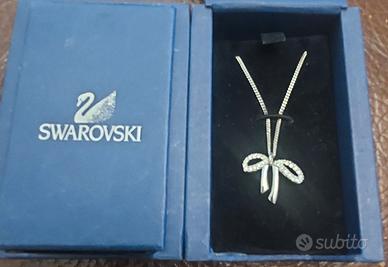 catenina fiocco Swarovski 