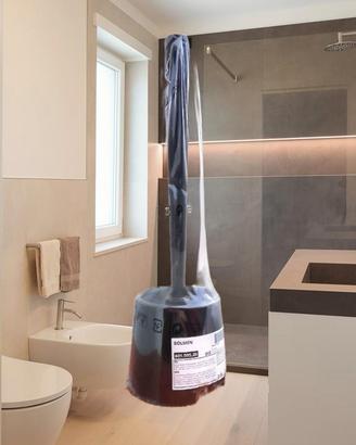 BOLMEN portascopino, nero - IKEA