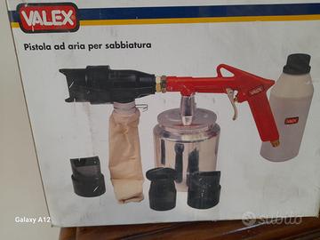Pistola ad aria per sabbiatura