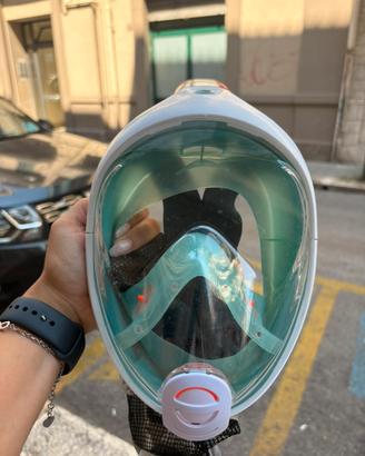 Maschera Snorkeling SUBEA XS con sacca originale