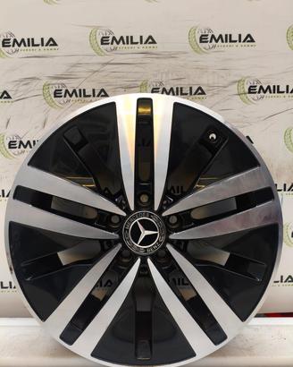 CERCHI IN LEGA 17 MERCEDES ORIGINALI BLACK DIAMOND