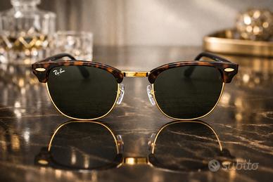 Occhiali Ray-Ban Clubmaster RB3016 Tortoise Nuovi