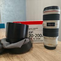Obiettivo Canon EF 70-200mm f/4 L IS USM "Entra"