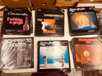 Maxi lotto 36 vinili 33 giri Italian vintage music