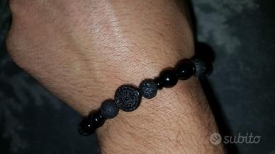 Braccialetto in pietra uomo