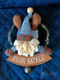 Appendino fuoriporta Natale gnomo folletto