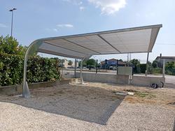 PENSILINE AUTO SENZA PERMESSO COSTRUZIONE MT. 5X5