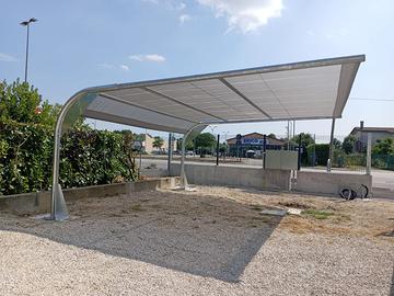 PROMO - TETTOIA AUTO NO PERMESSO mt.5x5 ECO €2340