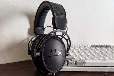 Cuffie HyperX Alpha S Black Edition Cavo 3,5mm