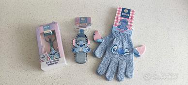 kit Stitch: Piega ciglia, guanti e spazzola 