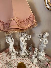 Lume da tavola in ceramica di Bassano del Grappa