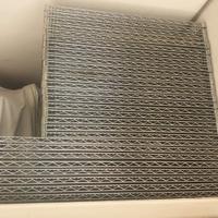 Scaffalature  cromate ad incastro