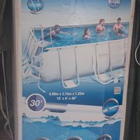 Piscina gonfiabile  488x274