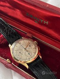 Zenith cassa oro calibro 156