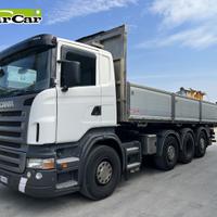 Scania R480 4 assi stradale ribaltabile 8x2 2008