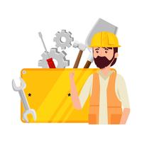 Italiano valuta come operaio