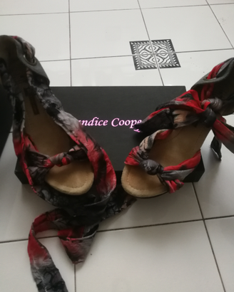 Sandali con patleaux (10 cm) n. 36 Candice Cooper
