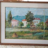 Atilio Rossi- paesaggio bergamasco