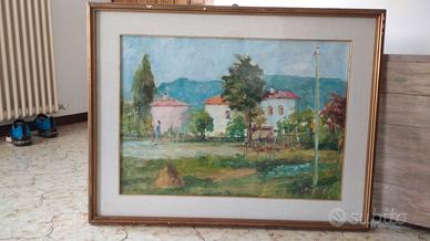 Atilio Rossi- paesaggio bergamasco