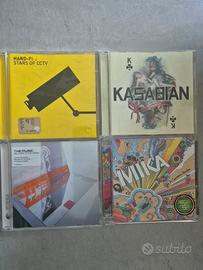 album, cd: Hard Fi, kasabian, mika, the music