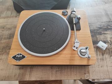 Giradischi vinile wireless house of marley