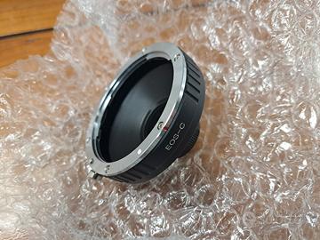 Anello Adattatore da Obiettivi Canon EF a Passo C