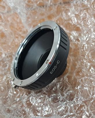 Anello Adattatore da Obiettivi Canon EF a Passo C