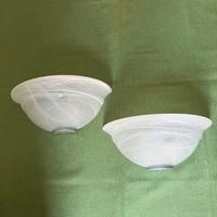 Due Appliques da parete vintage vetro Murano