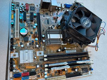Scheda madre asus ipibl-lb (HP oem) + cpu + ram