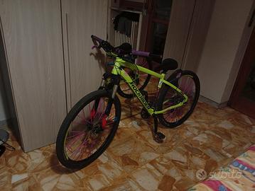 whelie bike rockrider st 520 modificata