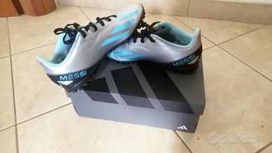 scarpe calcetto Adidas Messi n. 37.5