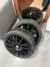 4 Cerchi 17” pollici abarth con gomme INV 205 40