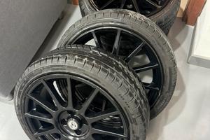 4 Cerchi 17” pollici abarth con gomme INV 205 40