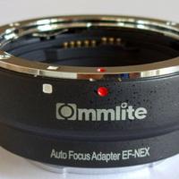 Adattatore per obiettivi Canon EF su Sony E