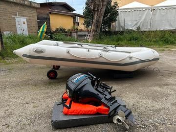 Gommone Z-ray 500 3.80m e motore 9.8 cv