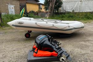 Gommone Z-ray 500 3.80m e motore 9.8 cv