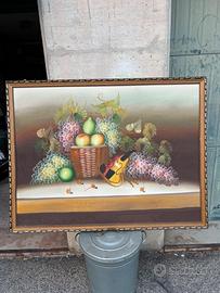 Quadro dipinto in tela su olio