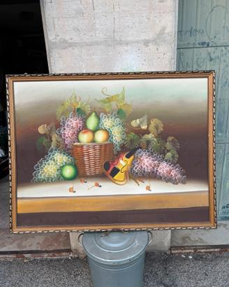 Quadro dipinto in tela su olio