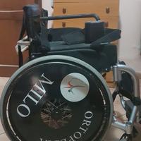 carrozzina sportiva da scherma