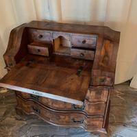 Ribaltina in radica di noce – bureau vintage